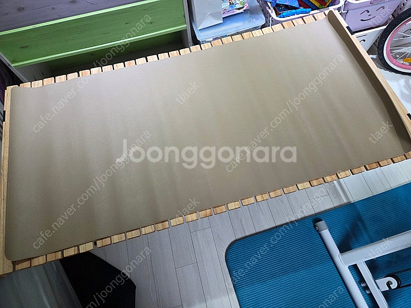 아웃도어웍스 원목 롤테이블 큰거+작은거--1