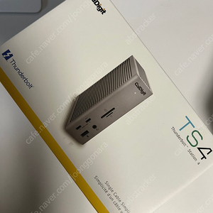 칼디짓 CalDigit TS4 썬더볼트 스테이션 미개봉 새제품