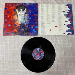 (광복절 기념 특별 할인!) [우월한 음색의 영국산 원판] 폴 맥카트니 TUG OF WAR 영국 제조 LP Paul McCartney ex The Beatles 前 비틀즈 매카트니