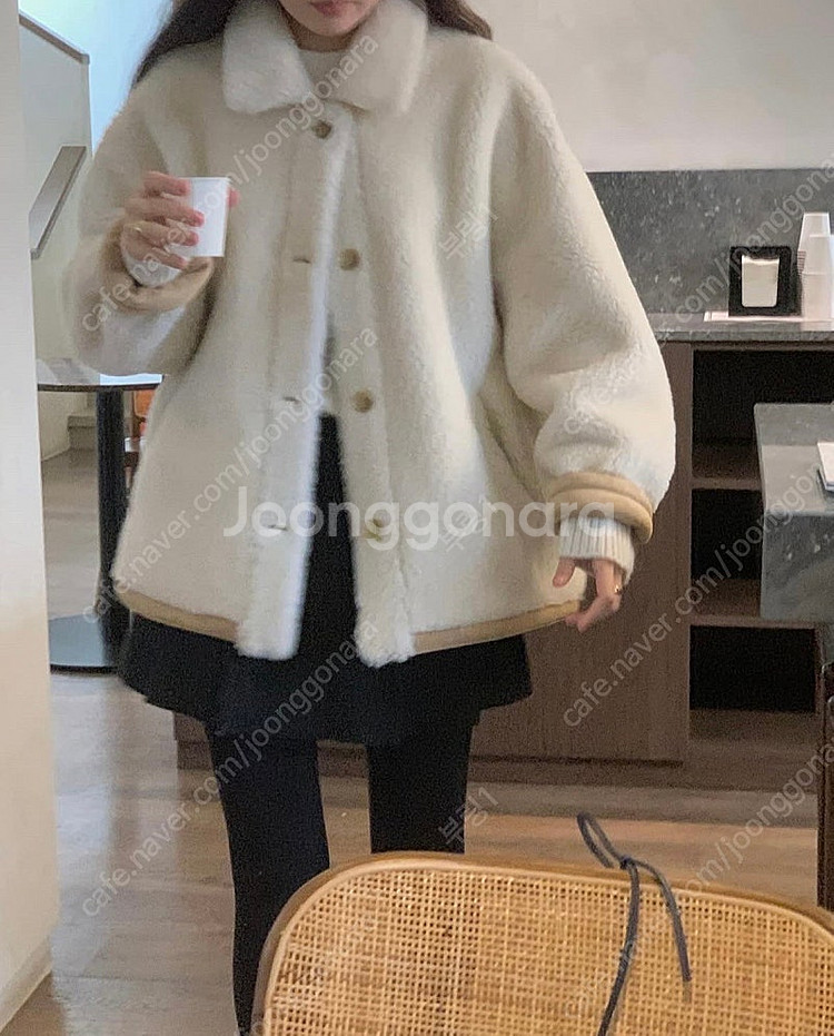 뮤렛 스너글 리버시블 무스탕--0