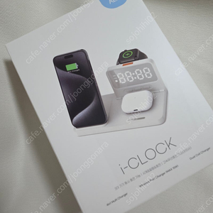 [새상품/미개봉] ALIO i-CLOCK 4in1 무선 충전기 (시계 알람 기능) 판매합니다!!