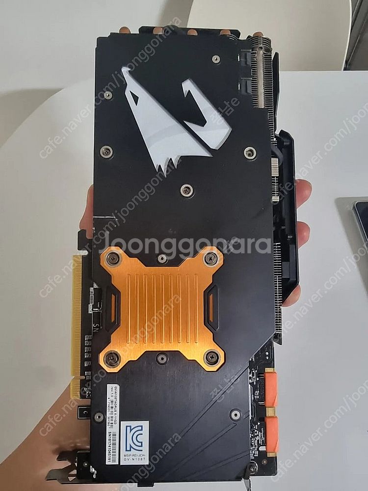 어로스 1080ti 익스트림 팝니다--4