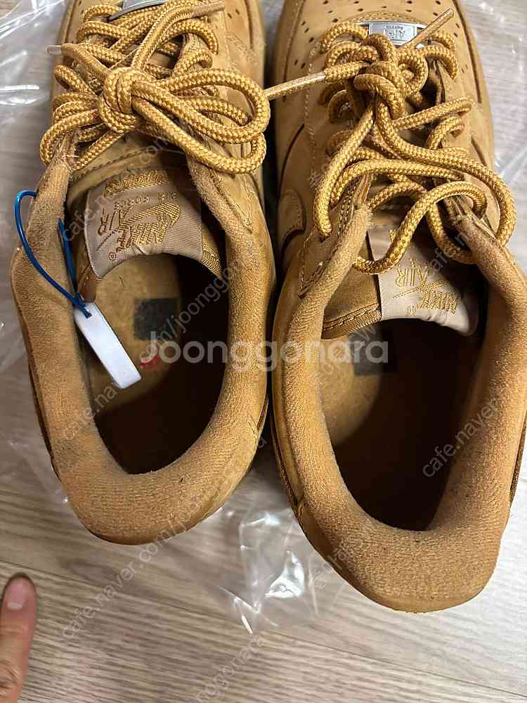 나이키x슈프림 된장포스 260사이즈--7