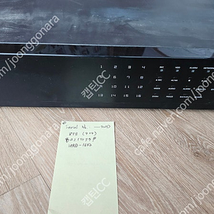 16CH CCTV DVR 한화테크윈 HRD-1642 8TB