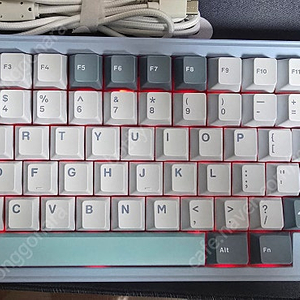 풀알루미늄 게이밍 유무선 기계식 키보드 XVX K75 Pro 기계식 키보드 풀박스 택포