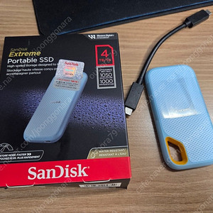 SanDisk 외장 SSD 4TB