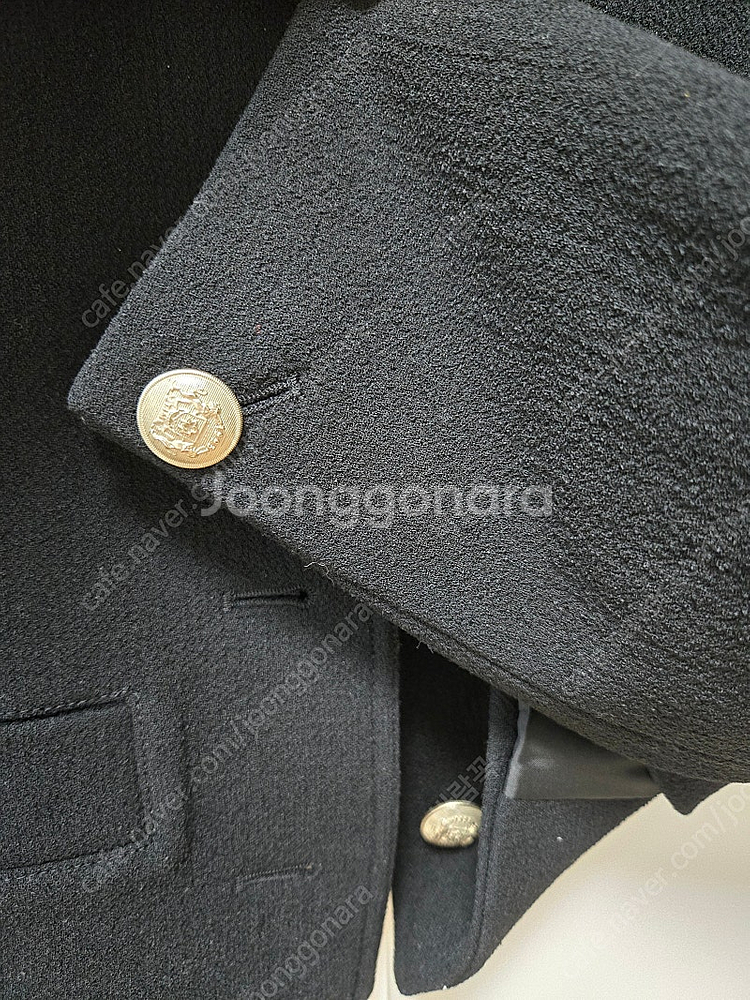타임 울블렌드 크롭자켓 66사이즈--6