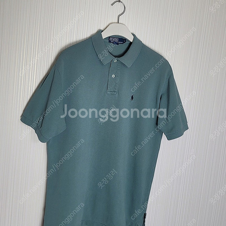 100_폴로 반팔카라티 애쉬그린 랄프로렌 피케 2.5만--0