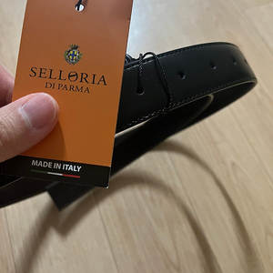 시그니처 U팁 이태리 소가죽 양면벨트 30mm 미사용