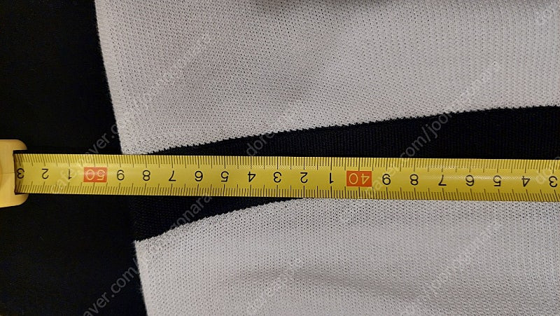 한섬 더캐시미어 [새옷]컬러 라인 포컷 니트 드레스--6