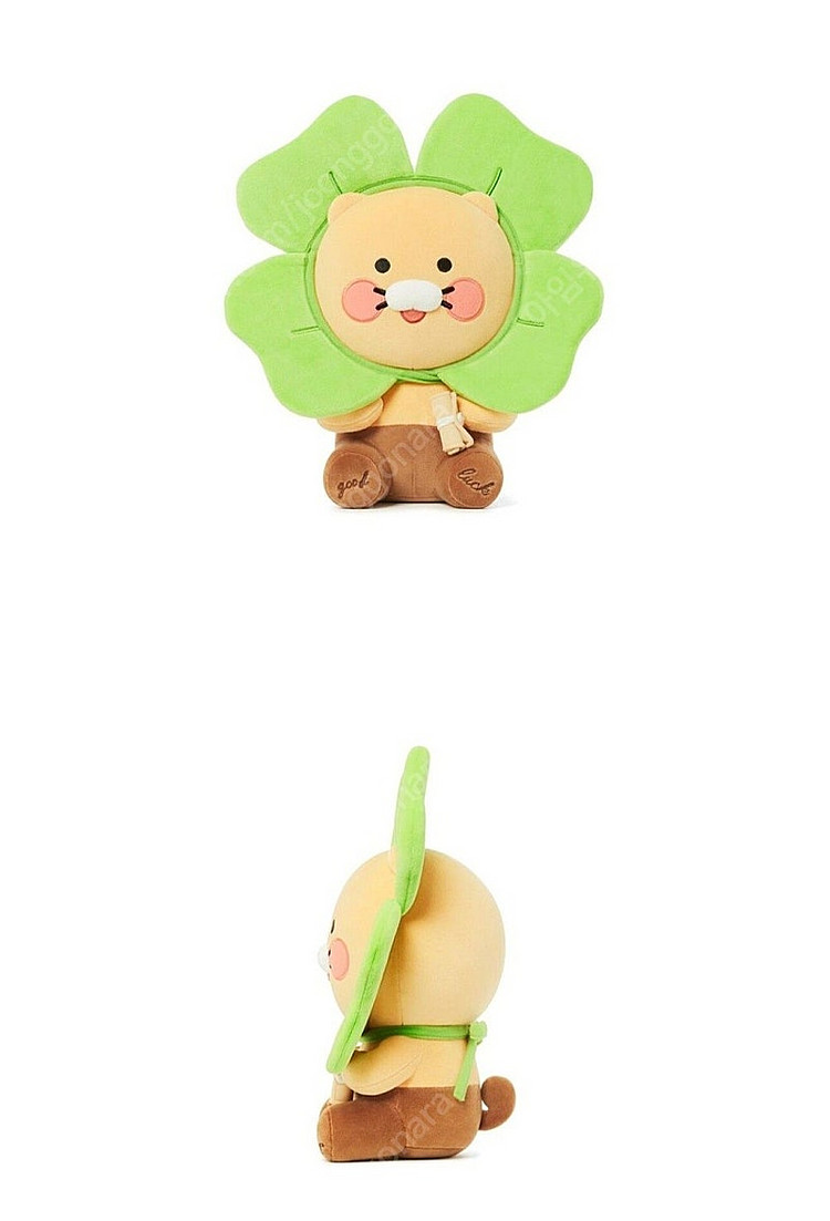 새상품) 카카오 춘식이 빅사이즈 인형 네잎클로버 행운 ...--5