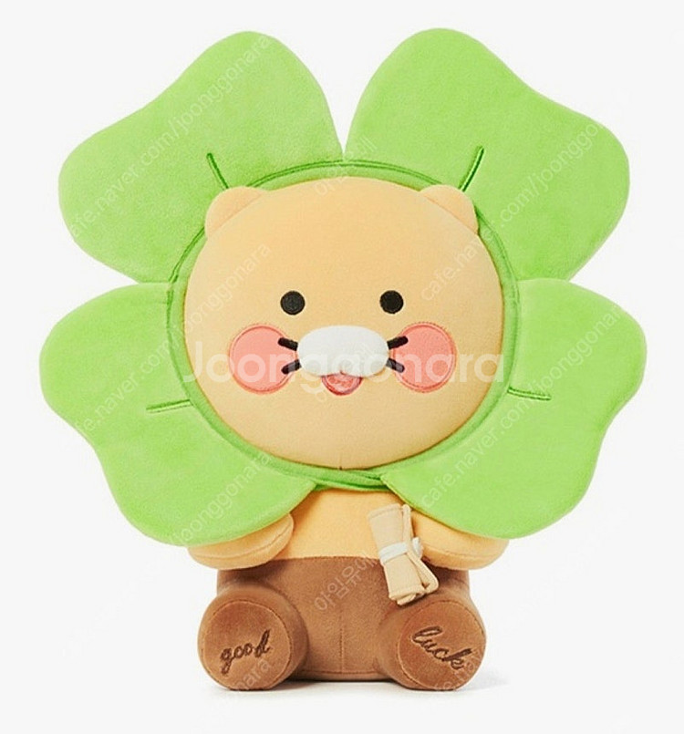 새상품) 카카오 춘식이 빅사이즈 인형 네잎클로버 행운 ...--8