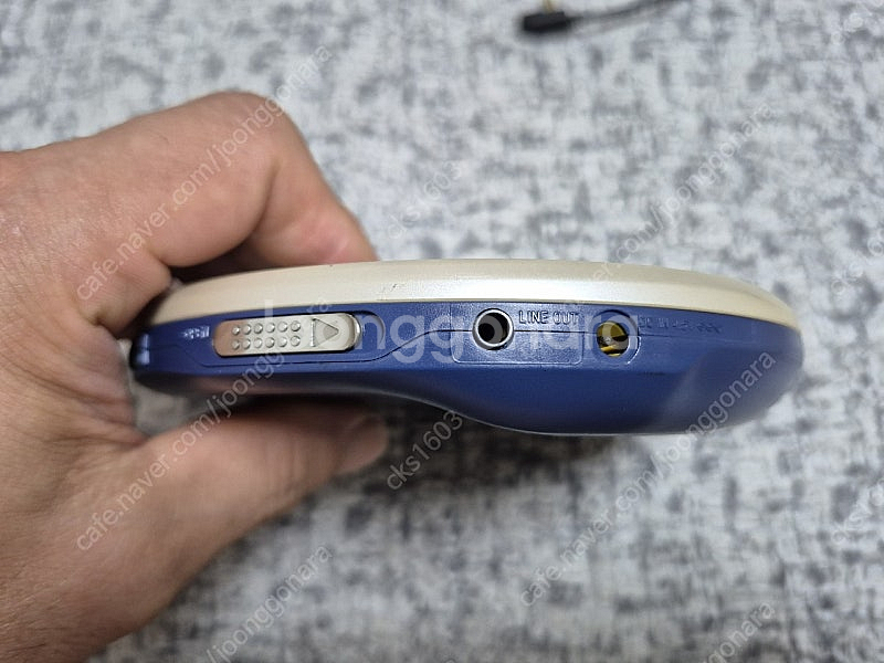 SONY CDP D-EJ785 CREAM/BLUE 투톤...--2