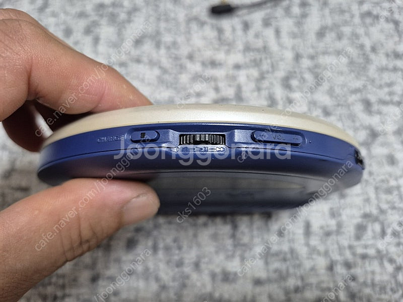 SONY CDP D-EJ785 CREAM/BLUE 투톤...--4