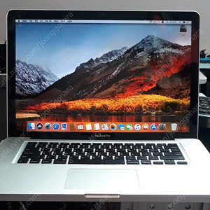 02. 맥북 A1286 i7 2.66GHZ 램8G SSD120G 15.4인치