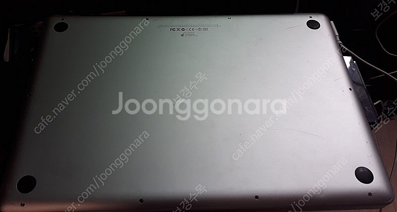 02. 맥북 A1286 i7 2.66GHZ 램8G SS...--7