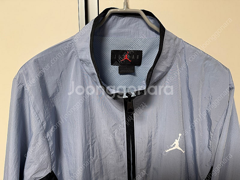 나이키 조던 에센셜 우븐 바람막이 자켓 그레이 블루 105--1