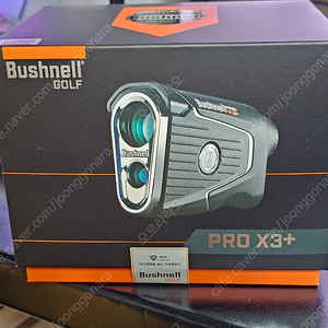 부쉬넬 거리측정기 PRO X3+(미개봉/ 새상품) 골프 거리측정기