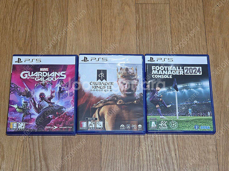 PS5게임 3종 일괄팝니다. (크루세이더킹즈3/풋볼매니...--0