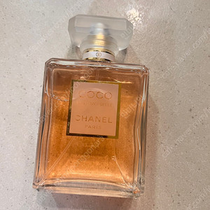 정품 샤넬 코코마드모아젤 오드빠르펭 100ml