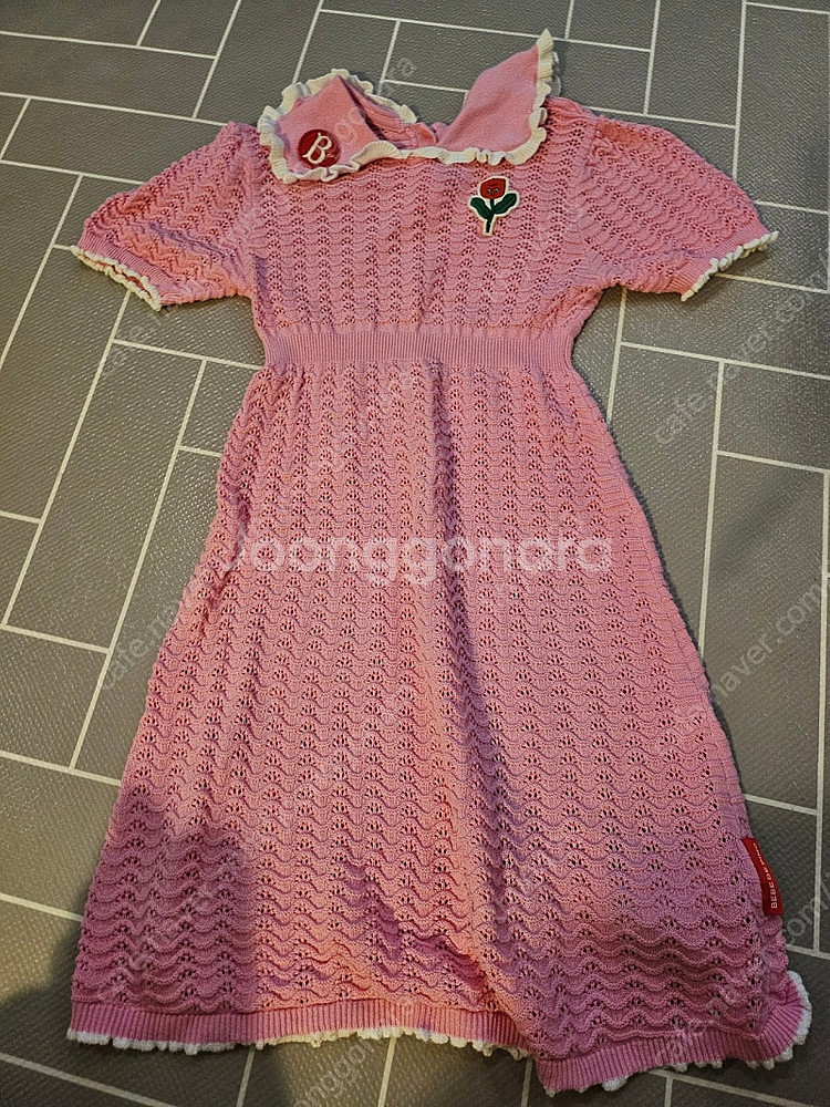 베베드피노 퀴네뜨 프릴 니트 원피스110--1