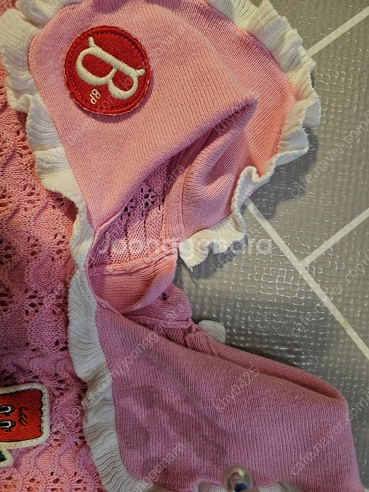 베베드피노 퀴네뜨 프릴 니트 원피스110--2