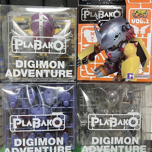 프라바코 메탈가루몬 메탈릭, 홀리엔젤몬, 오메가몬 클리어