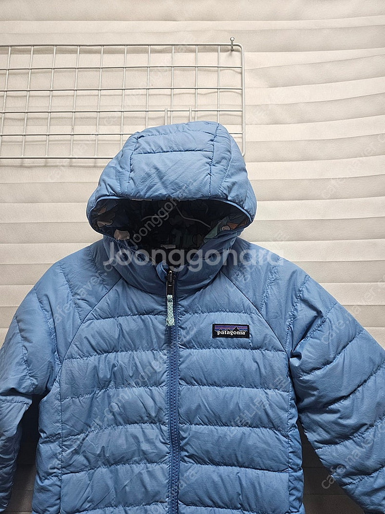 파타고니아 키즈 양면 리버시블 경량패딩 하늘색 사이즈 ...--1