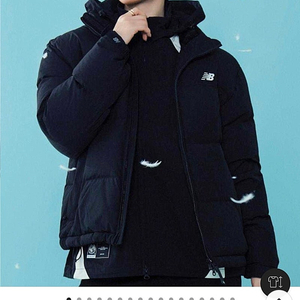 뉴발란스 액티브 숏 다운자켓