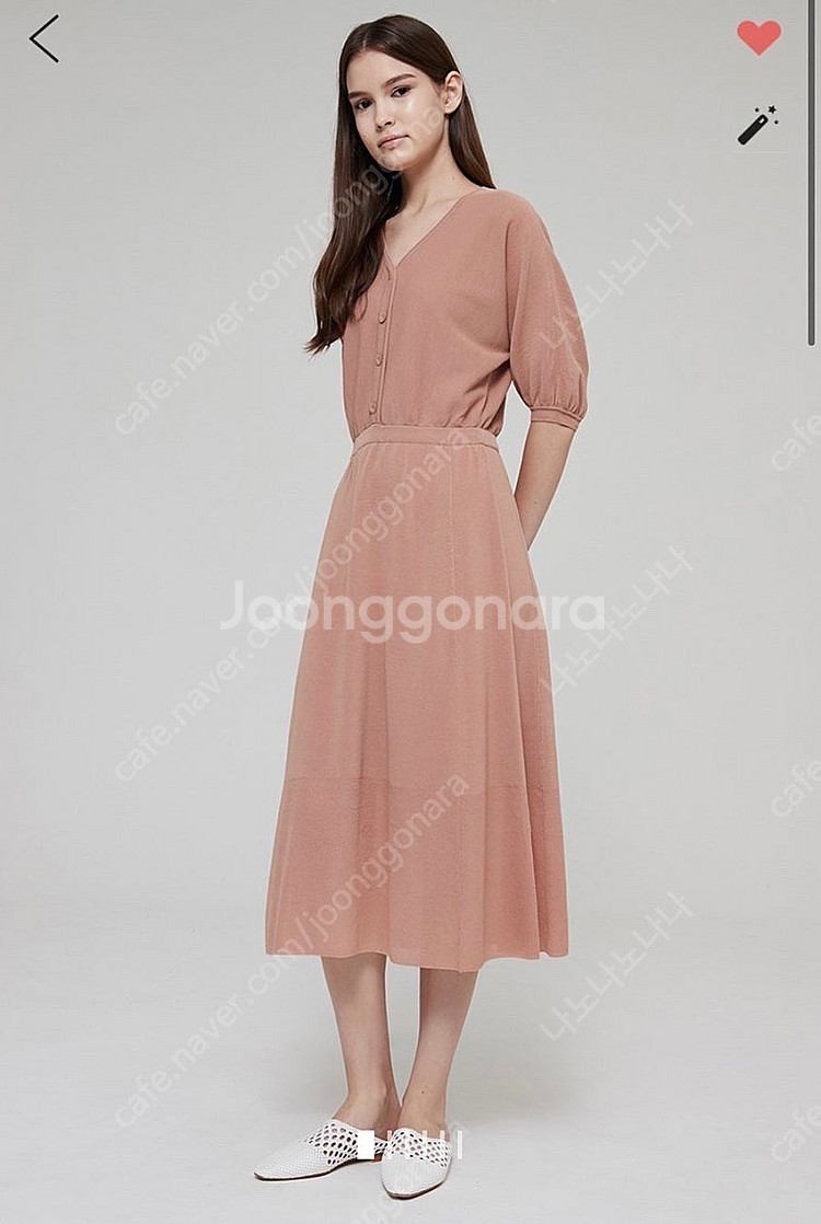 마인 돌먼 니트 드레스 / 마인 니트 원피스--0