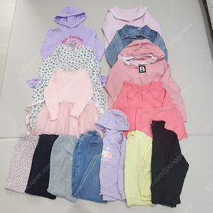 130-140 봄가을용 여아 초딩옷 로엠걸즈 에스핏 등