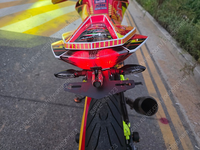 1of1 world KTM Duke390 풀튜닝 듀크 팝니다.(듀크390)/무꿍/무판/무칠 키로수민트 이미지