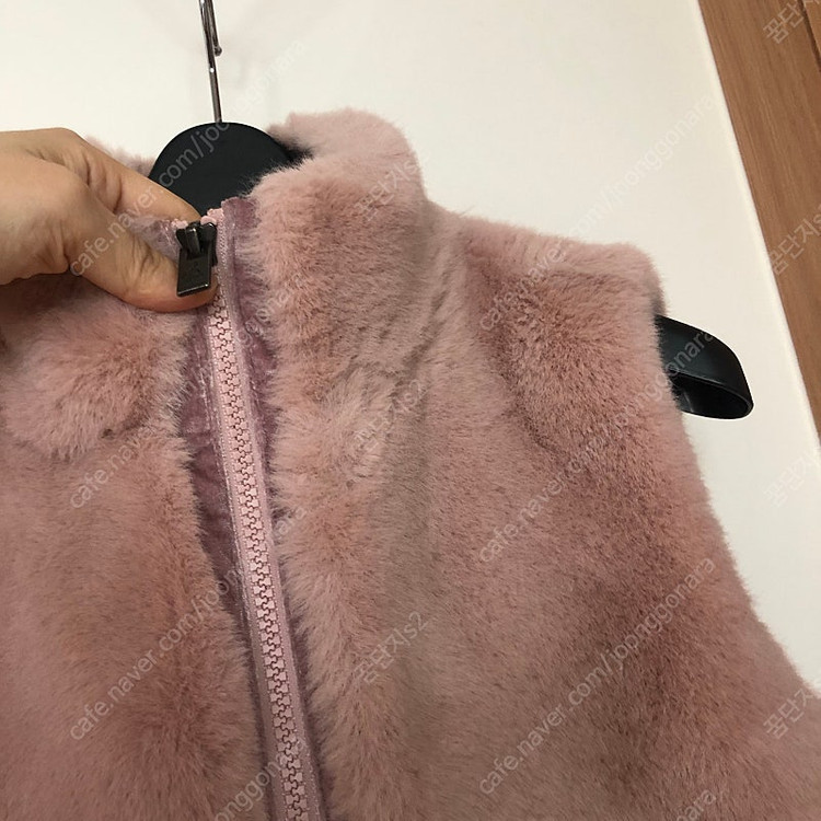 빈폴 골프 여성 레이디스 방풍 에코퍼 페이크퍼 베스트 조끼 이미지