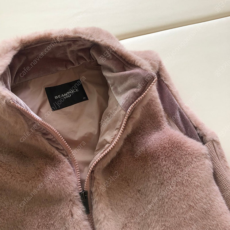 빈폴 골프 여성 레이디스 방풍 에코퍼 페이크퍼 베스트 조끼 이미지