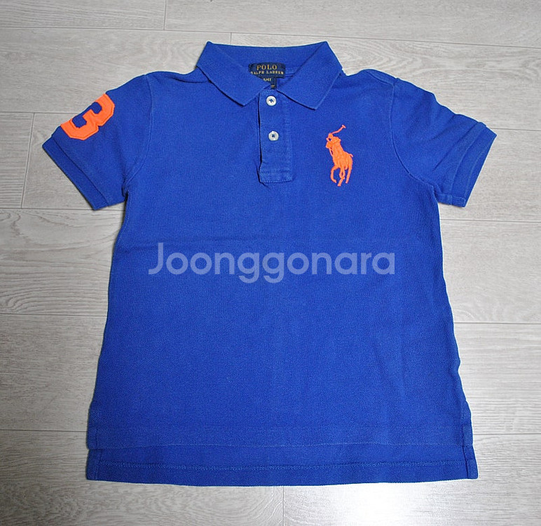 폴로랄프로렌 4T, 4세옷 티셔츠3개, 타미힐피거 티셔츠1개--0