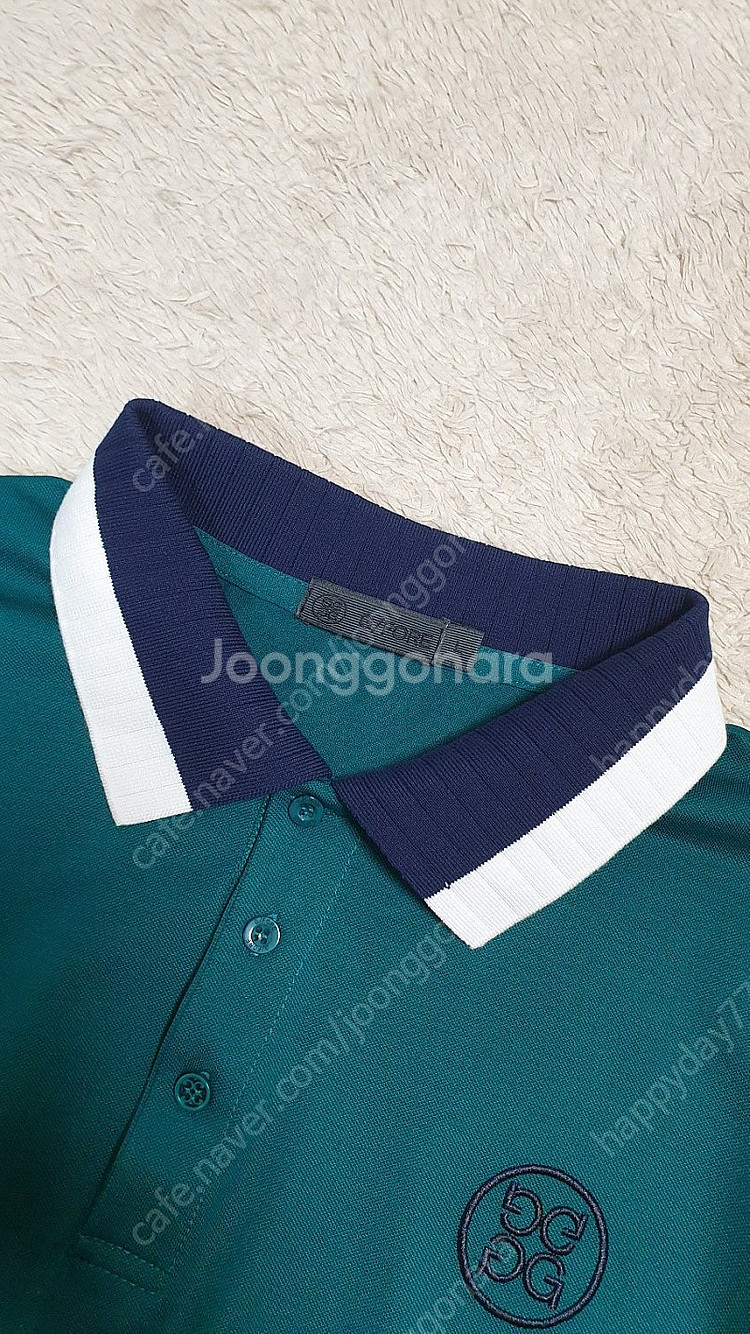 [남성100] 정품 지포어 골프 반팔티셔츠 완전새것--4