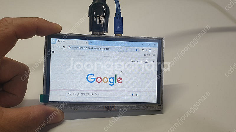 라즈베리파이 5인치 HDMI 디스플레이--1