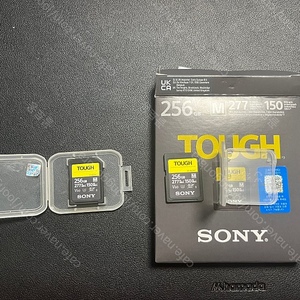 소니 SD메모리카드 터프 v60 256gb SF-M256T (2개)