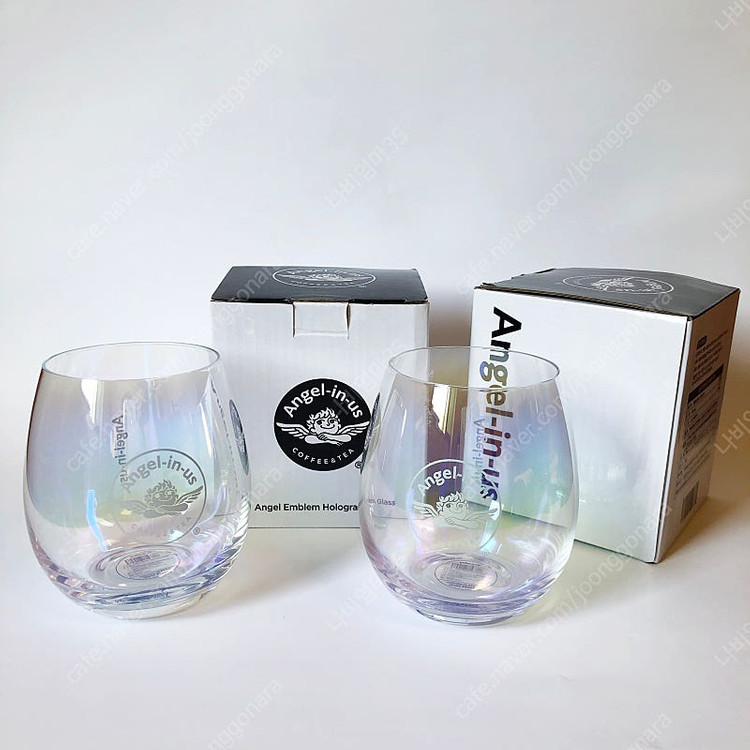 엔제리너스 오로라 글라스 2개 (새상품)--9