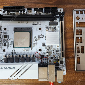 JGINYUE B550I itx 게이밍 보드+2600 cpu