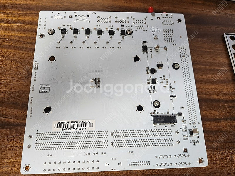 JGINYUE B550I itx 게이밍 보드+2600 ...--4