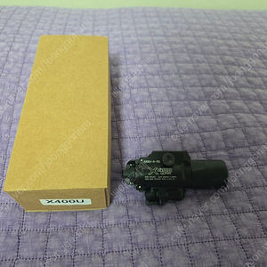 소택 X400U SOTAC X400U 블랙 택티컬 웨폰 라이트/레이저 핸드건용 팝니다.