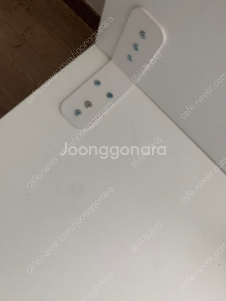 LED조명&USB 2구충전 화이트 침대 프레임 라지킹사...--8