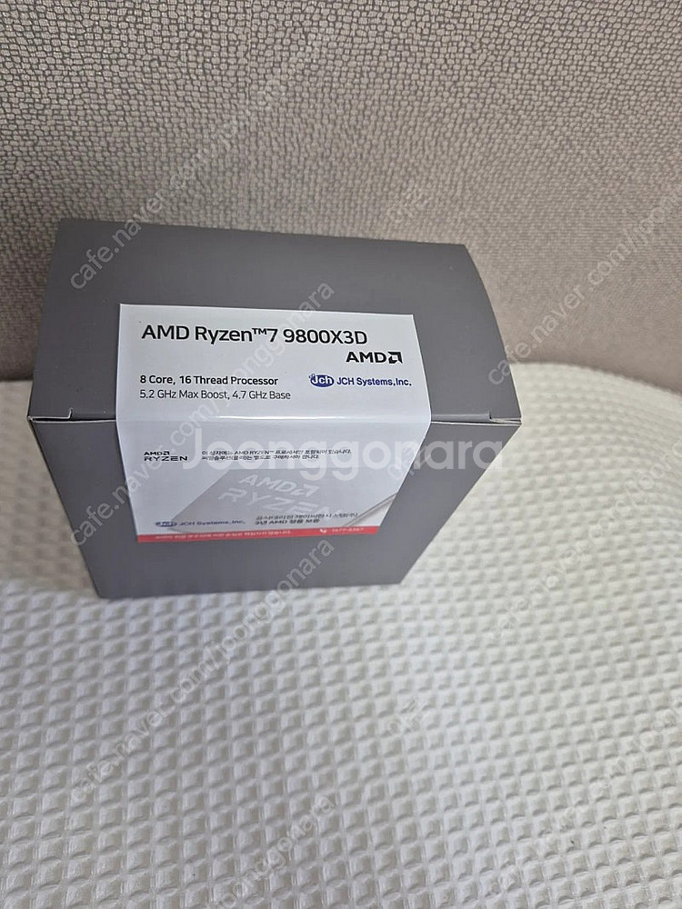 AMD RYZEN 7 9800X3D 멀티팩 미개봉--0
