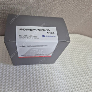 AMD RYZEN 7 9800X3D 멀티팩 미개봉