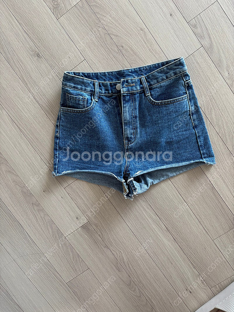 리틀블랙 청데님 반바지 나시--0