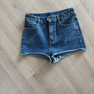 리틀블랙 청데님 반바지 나시