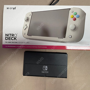 닌텐도 스위치 OLED 젤다 왕국의눈물 에디션 본체 + CRKD 니트로덱(새제품) 택포 안전결제