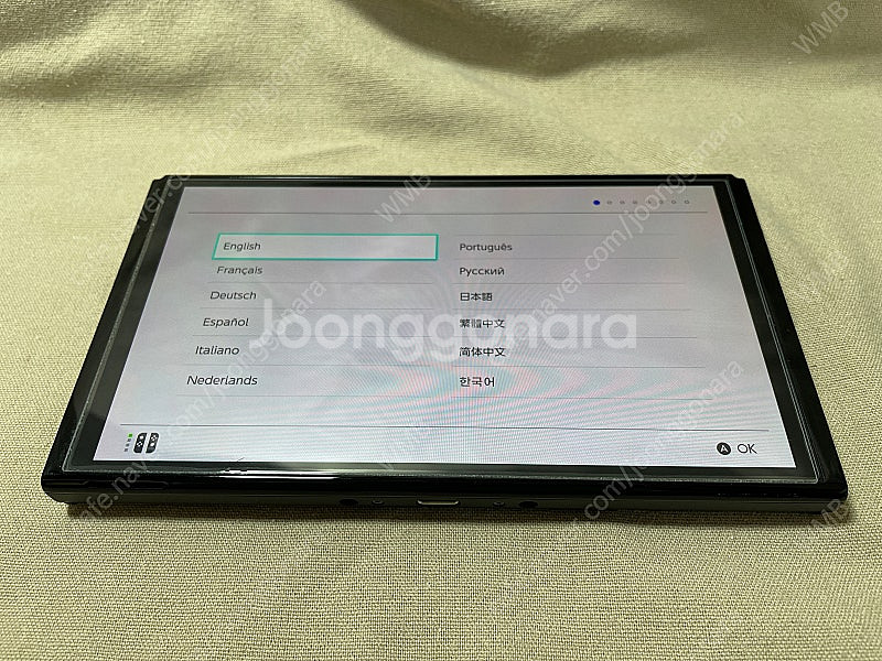 닌텐도 스위치 OLED 젤다 왕국의눈물 에디션 본체 +...--8
