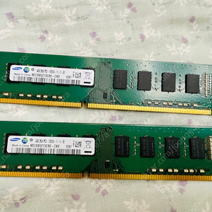 삼성 DDR3 4GB 램 2개 일괄 판매